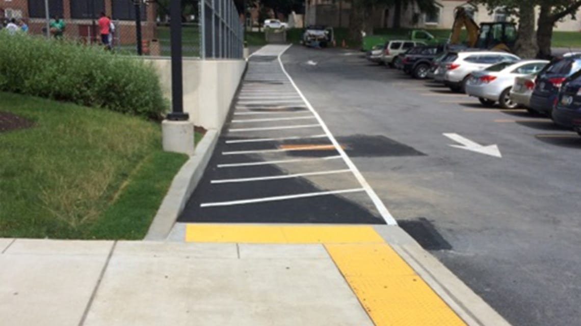 Kutztown University Concrete Sidewalks